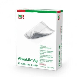 Vliwaktiv Ag - opatrunek chłonny z węglem aktywowanym