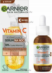 GARNIER - Vitamin C Night Serum - Rozświetlajace