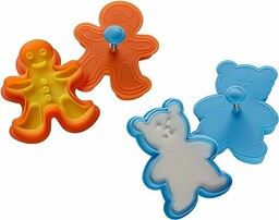Premier Housewares 805329 pieczątki do ciastek, pluszowy miś/piernikowy