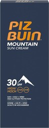 Piz Buin Mountain Sun Cream, krem przeciwsłoneczny, ochrona