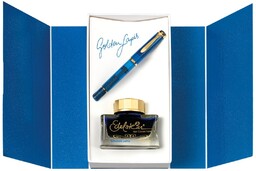Pelikan Classic M200 Pióro wieczne F Golden Lapis