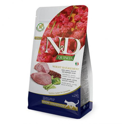 Farmina N&D Cat Quinoa Weight Management Lamb &