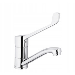 Bateria umywalkowa stojąca łazienkowa chrom jednouchwytowa Medico