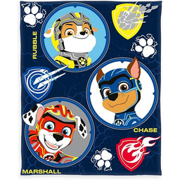 Herding Koc polarowy Psi Patrol, 130 x 160