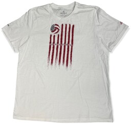 Biały t-shirt męski ADIDAS USA siatkówka L