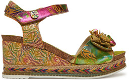 Espadryle Laura Vita Hacdeo 09 Żółty