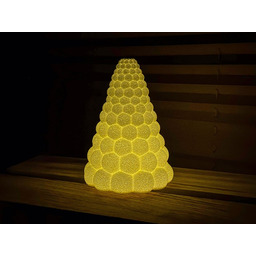 Pakamera Choinka bąbelkowa - świecąca ozdoba, Boże narodzenie,