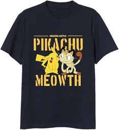 Pikachu vs Meowth''s T -shirt from Pokémon Size