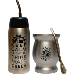 Gaucho Cebar Zestaw outdoorowy Yerbomos termos do herbaty