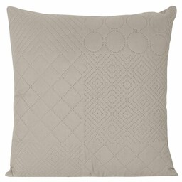 DESIGN 91 Poszewka BONI z patchworkowym motywem wytłaczanym