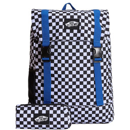 plecak dziecięcy VANS UTILITY BACKPACK CHECKERBOARD BLACK/WHITE