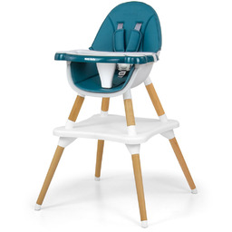 Krzesełko do karmienia 2w1, regulowane rosnące z dzieckiem
