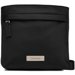 Saszetka Calvin Klein Sleek Slim Flatpack LV04D3234G Czarny