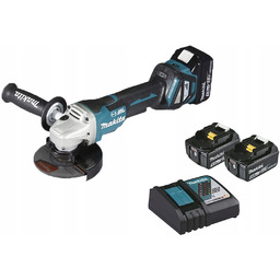 Makita DGA517RTJ Szlifierka Kątowa 18V 125mm 2x5Ah
