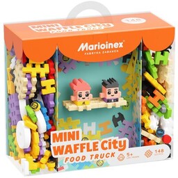 MARIOINEX Klocki elastyczne Mini Waffle Food Truck 904244