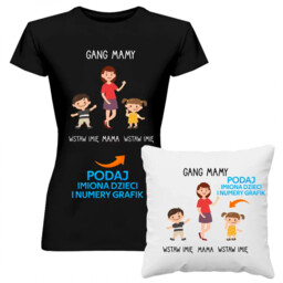 Komplet dla mamy - Gang mamy - koszulka