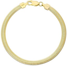 Bransoletka Złota Damska Żmijka 4,20 mm pr 585