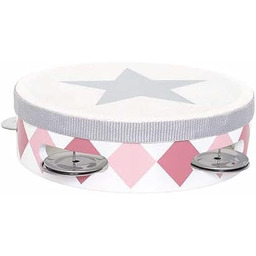 JaBaDaBaDo- tamburyn, Różowy (M14096)