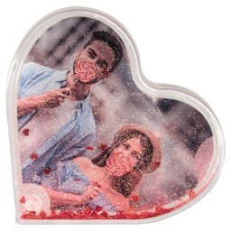 HAMA Ramka Akrylowa Serce Przezroczysty