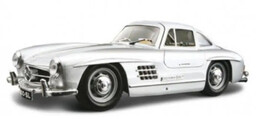 Mercedes-Benz 300SL 1954 Silver 1:24 BBURAGO