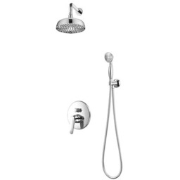 OMNIRES Zestaw prysznicowy podtynkowy Art Deco SYS AD25