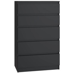 TOP E SHOP Komoda Malwa M5 Czarny