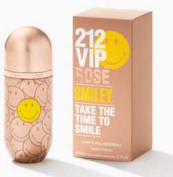 Carolina Herrera 212 VIP Rose Smiley, Woda perfumowana