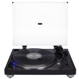 Gramofon AIWA APX-1200BT/BK z BT/USB/RCA, Czarny