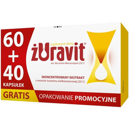 ŻURAVIT Suplement diety wspomagający prawidłowe działanie układu moczowego