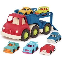 Laweta z 6 autkami Happy Cruisers B.Toys BX2342