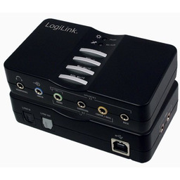 LogiLink Karta dzwiekowa 7.1 USB 8-kanalowa