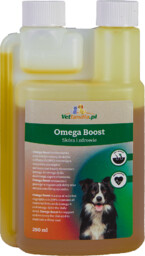 Omega Boost 250 ml na piękną sierść