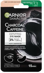 Charcoal + Caffeine płatki pod oczy redukujące opuchliznę