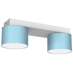 MILAGRO MLP7549 Lampa sufitowa Dixie 2xGX53 Niebieski /