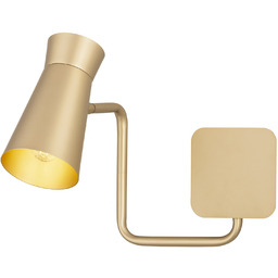 Kinkiet z wysięgnikiem LORD złoty 8884 - Argon