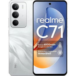 Smartfon REALME C71 4/256GB Biały
