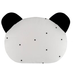 Lulumi Poduszka Miś Dots czarny