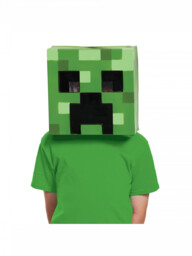 Maska Minecraft - Creeper
