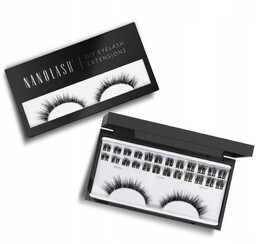 Nanolash Eyelashes Extensions Heartbreaker Sztuczne rzęsy - efekt