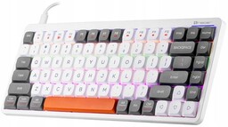 Tracer Fina 84 Outemu Red Switch Biało-Szara