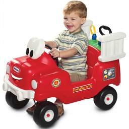 Little Tikes Auto Jeździk Straż Pożarna z Pompką