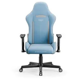 Diablo Chairs X-Starter Gamingowy do 136kg Tkanina Niebieski