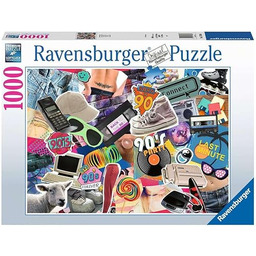Puzzle 2D 1000 elementów: Lata 90te