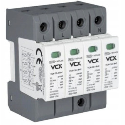 Ogranicznik przepięć VCX klasy T1+T2 (B+C) C3-4P 7kA