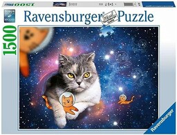 Ravensburger Puzzle 17439 Katzen fliegen im Weltall -