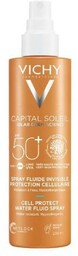 VICHY Cell Protect Water Fluid Spray przeciwsłoneczny SPF50+,