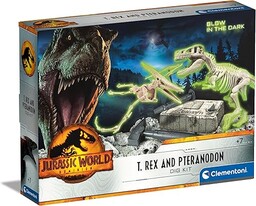 Clementoni Jurassic World 3 - zestaw do wykopalisk