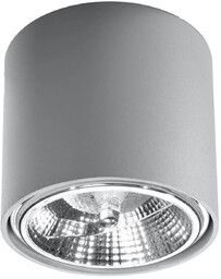 Plafon TIUBE szary SL.0696 - Sollux Sprawdź kupon