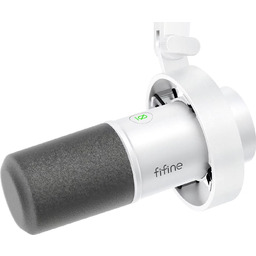 Fifine K688W USB XLR Biały