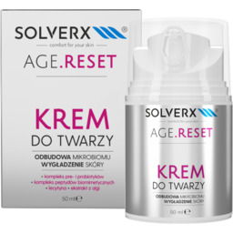 SOLVERX Age.Reset Krem do twarzy - Odbudowa Mikrobiomu